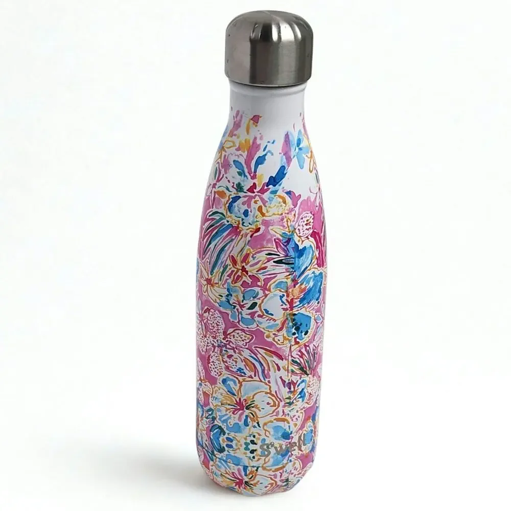 Starbucks x Lilly Pulitzer S’well Stainless Steel Bottle – Resort Escape Flora
